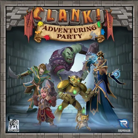 Portada de Adventure Party - Clank!