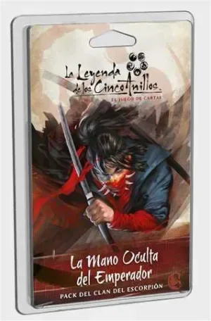 Portada de La Leyenda de los Cinco Anillos Lcg la Mano Oculta del Emperador