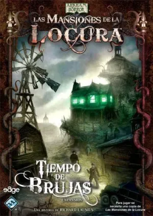 Portada de Las Mansiones de la Locura: Tiempo de Brujas (impresion Baja Demanda)