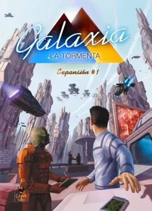 Portada de Galaxia la Tormenta (expansion Galaxia la Conquista)