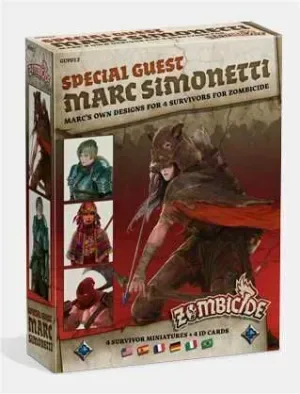 Portada de Zombicide: Black Plague. Special Guest Marc Simonetti