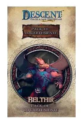 Portada de Descent Segunda Ed.: Lugarteniente Belthir