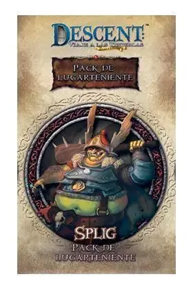 Portada de Descent Segunda Ed.: Lugarteniente Splig