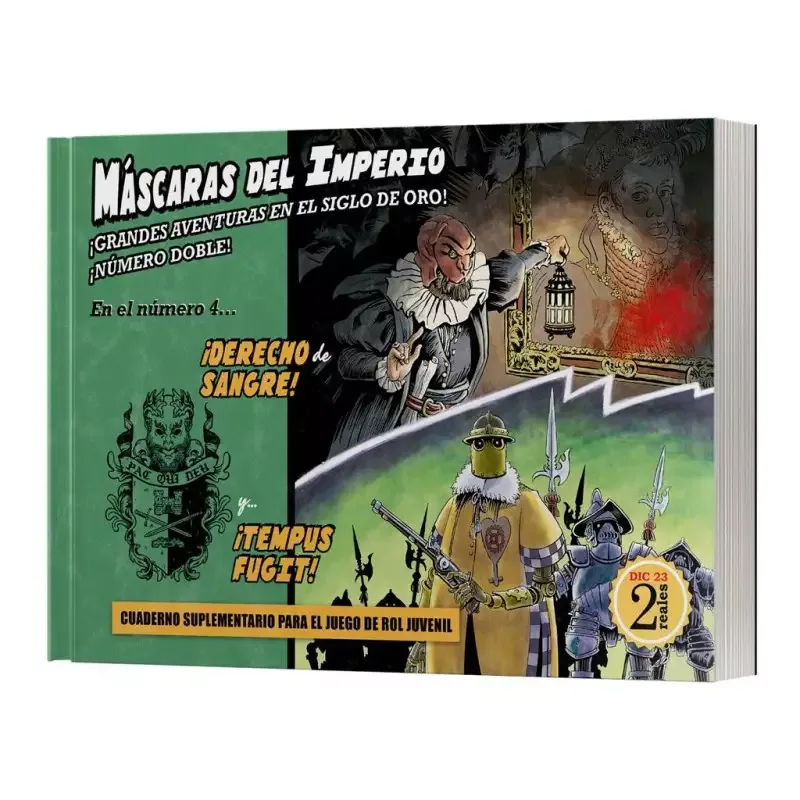 Portada de Máscaras del Imperio: Derecho de Sangre / Tempus Fugit