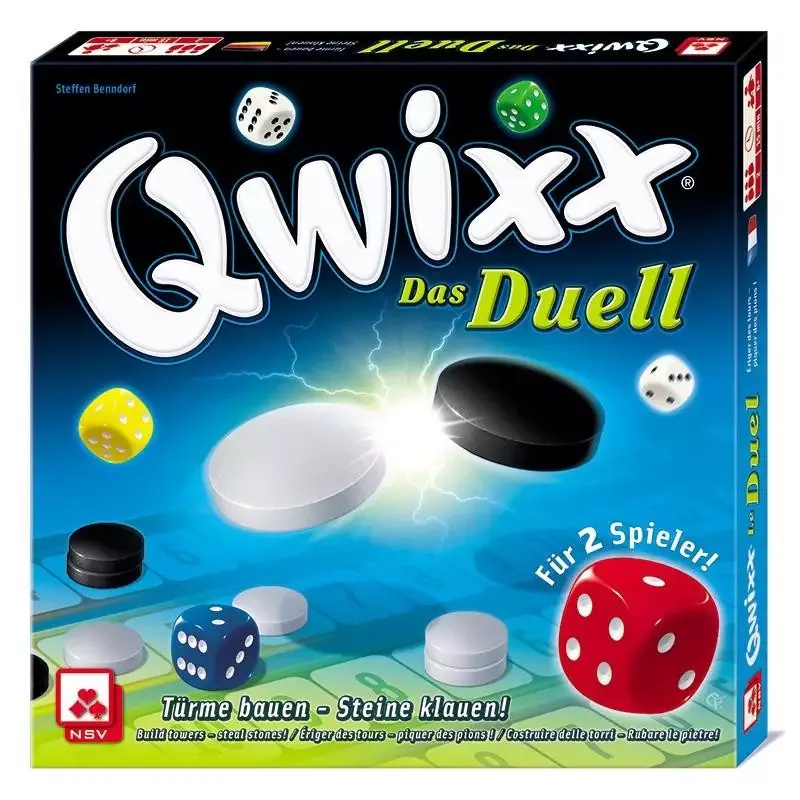 Portada de Qwixx: Das Duell