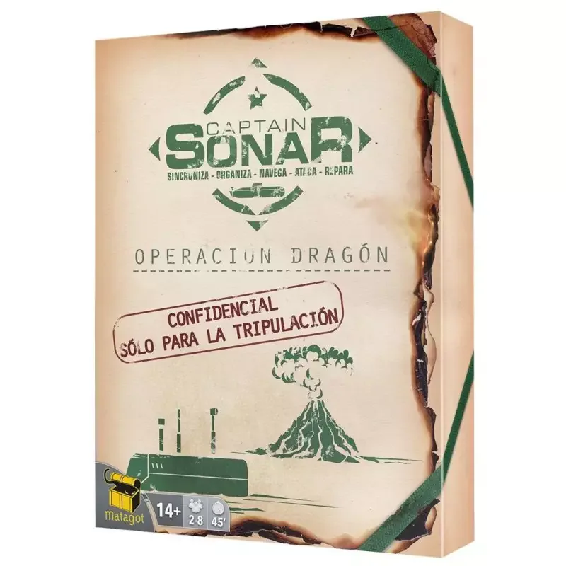 Portada de Captain Sonar. Operation Dragon