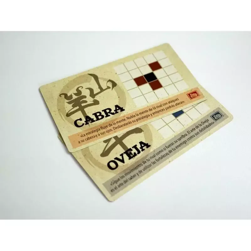 Portada de Onitama: Cartas cabra y oveja