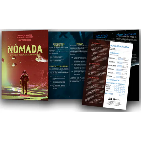 Portada de Nómada: Explorar, Documentar, Sobrevivir