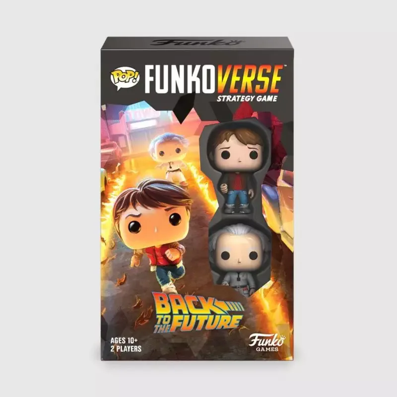 Portada de Funkoverse Juego de Estrategia Back to the Future 100