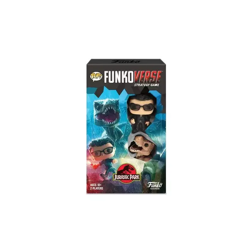 Portada de Funkoverse Juego de Estrategia Jurassic Park 101