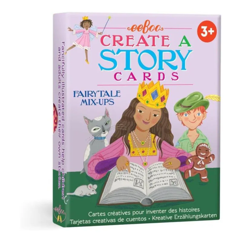Portada de Crea una historia con cartas - Cuentos de Hadas revueltos