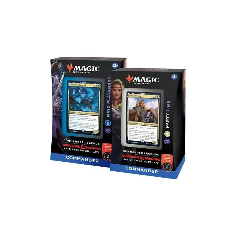 Portada de Magic: Leyendas de Commander Batalla por la Puerta de Baldur. Discrepancia Dracónica
