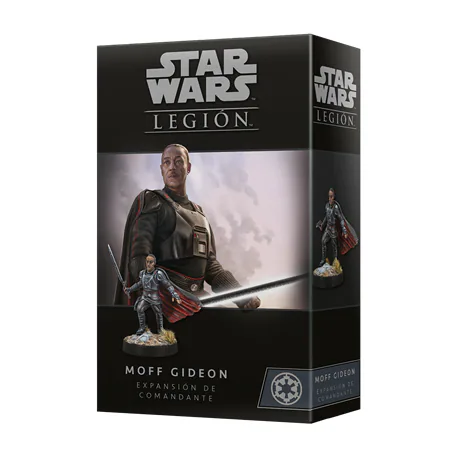 Portada de Moff Gideon Expansión de Comandante - Star Wars Legión