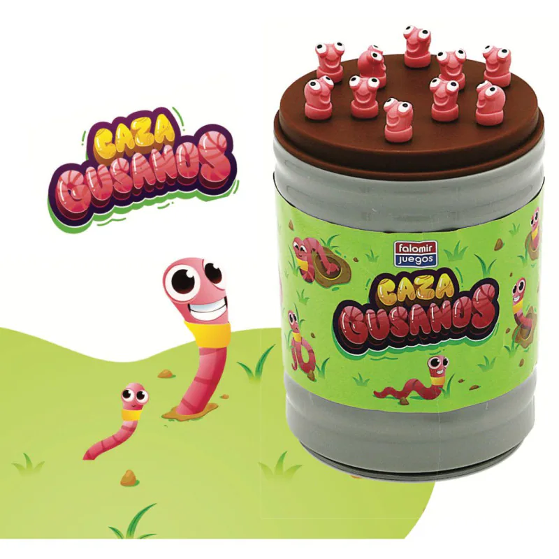 Portada de Caza Gusanos