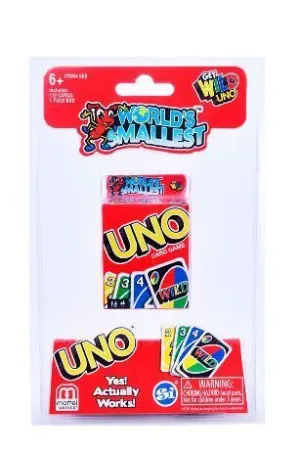 Portada de Uno World´s Smallest (mini Uno)