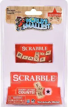 Portada de Scrabble World´s Smallest (mini Scrabble)