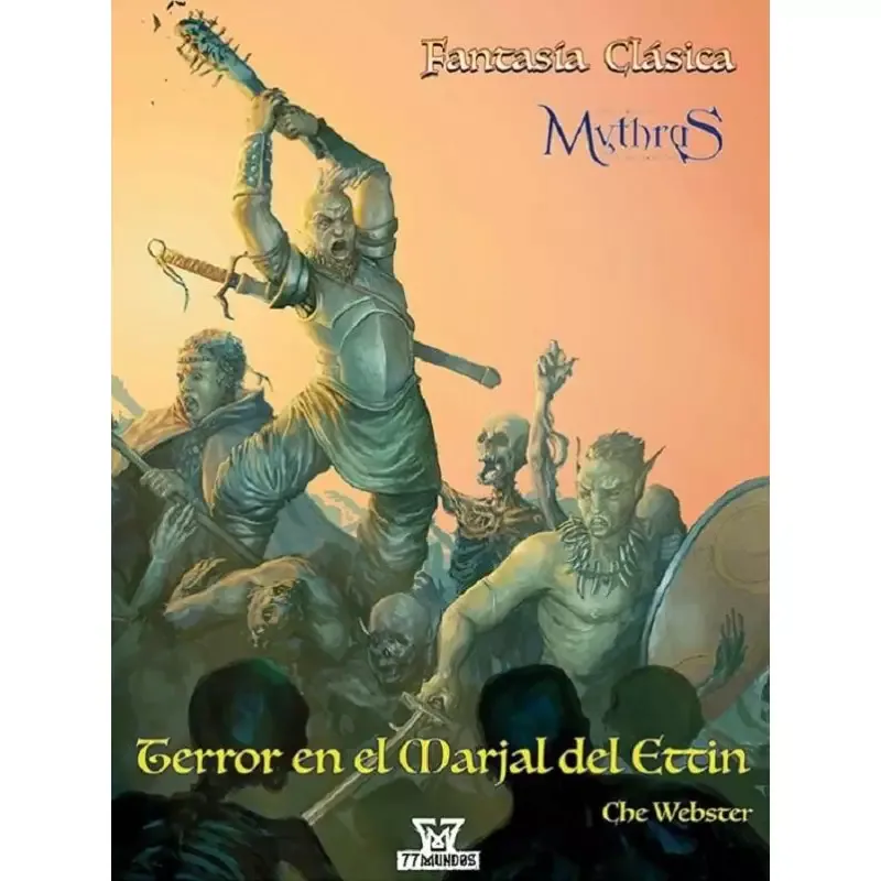 Portada de Mythras: Terror en el marjal del Ettin