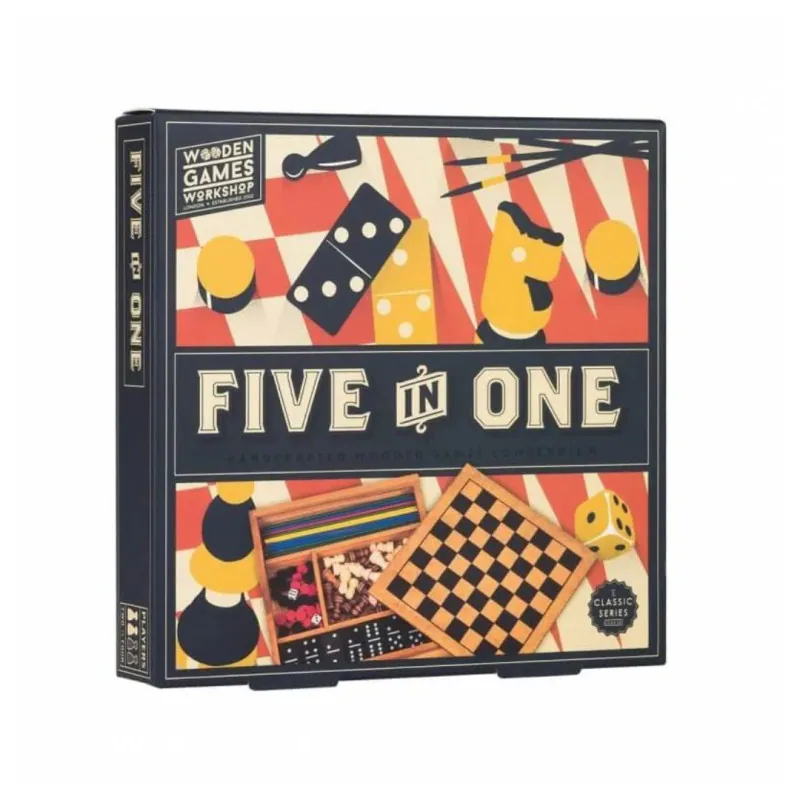 Portada de Five in One - 5 juegos clásicos en 1