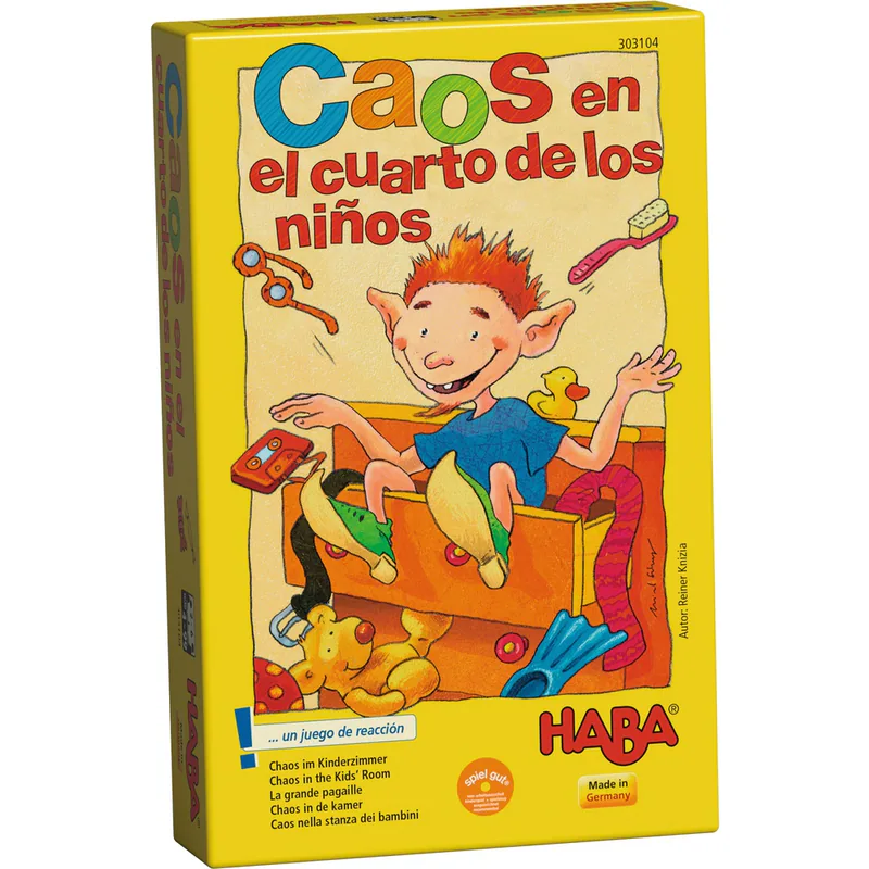 Portada de Caos en el Cuarto de los Niños