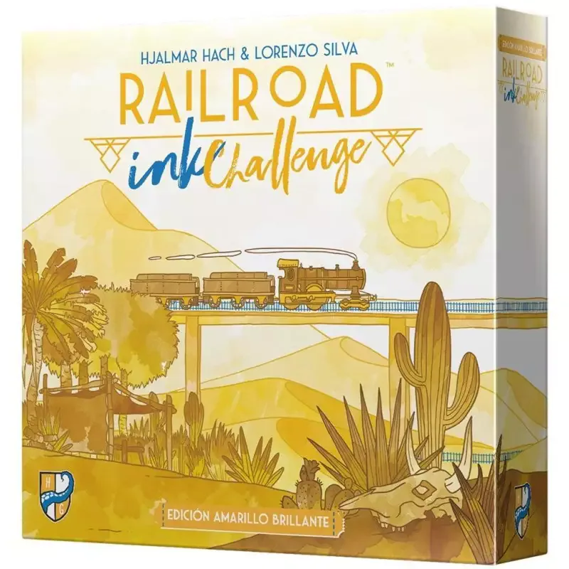 Portada de Railroad Ink Challenge: Edición Amarillo Brillante