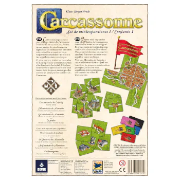 Portada de Carcassonne: Expansiones Reunidas