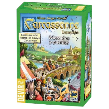 Portada de Carcassonne: Mercados y Puentes