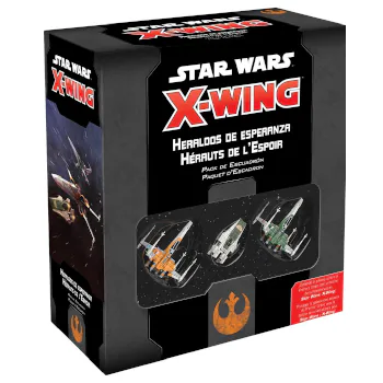 Portada de X-Wing (2ª Ed): Heraldos de Esperanza