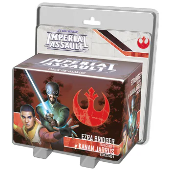 Portada de Imperial Assault: Ezra Bridger y Kanan Jarrus