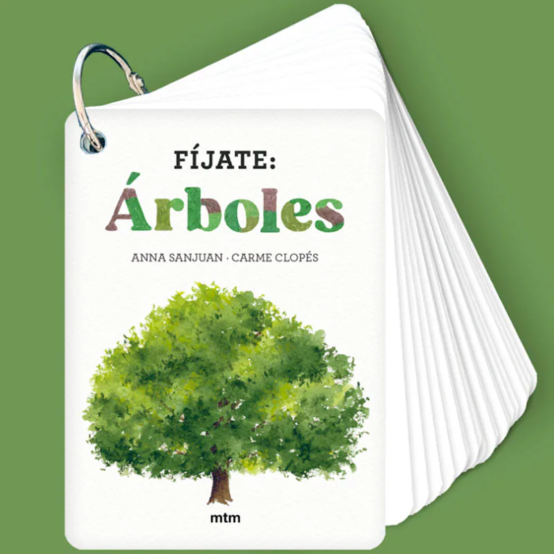 Portada de FÍJATE: ÁRBOLES - Guía para iniciarse en la observación de la naturaleza