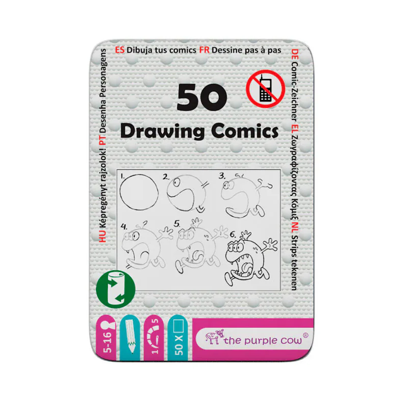 Portada de Dibuja Cómics paso a paso
