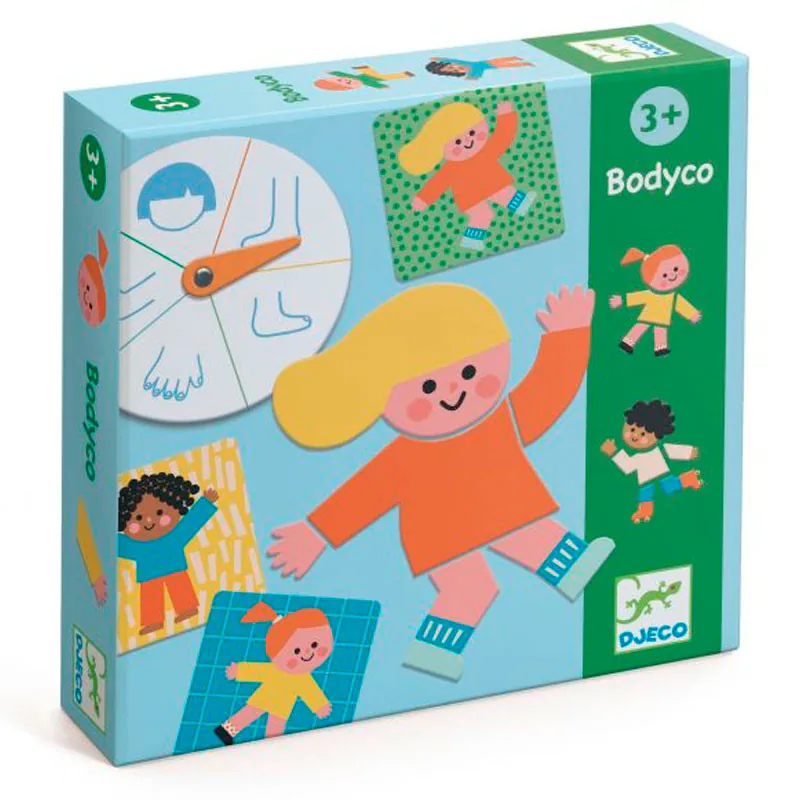 Portada de Bodyco ^ Juego de reconocimiento de las partes del cuerpo humano