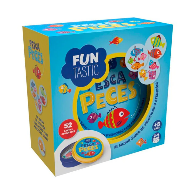 Portada de Cartas Funtastic PESCA PECES