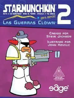 Portada de Star Munchkin 2: las Guerras Clown