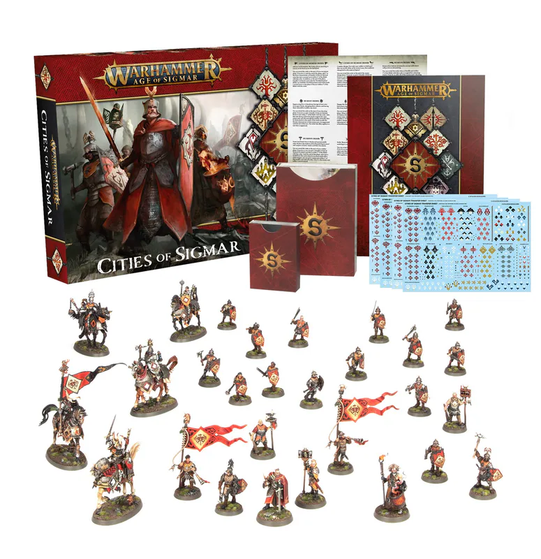 Portada de Caja de ejército de Ciudades de Sigmar