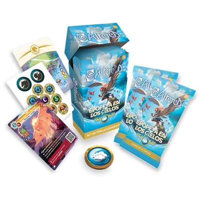 Portada de Altered: Pre-Release Kit Epopeya en los cielos