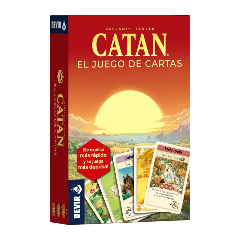 Portada de Catan: Juego de Cartas