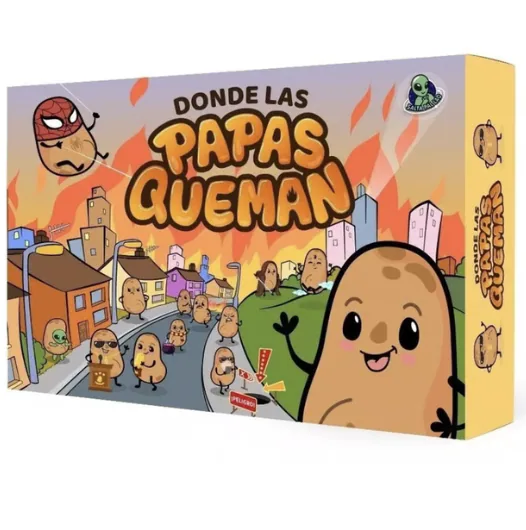 Portada de Donde las Papas Queman