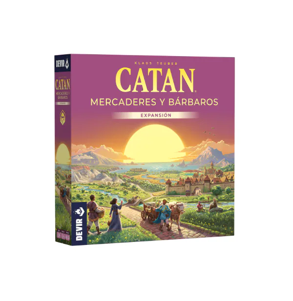 Portada de Catan - Mercaderes y Barbaros de Catan