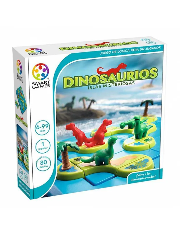 Portada de Dinosaurios Islas Misteriosas