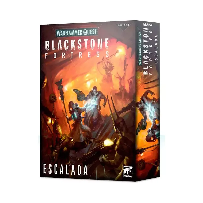 Portada de Warhammer Quest: Blackstone Fortress. Escalada