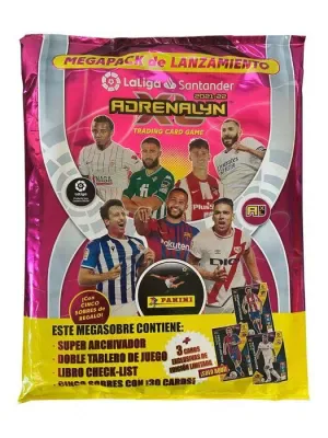 Portada de Liga Adrenalyn 2021/2022 Megapack Arch+doble Tablero+libro+5 Sobres