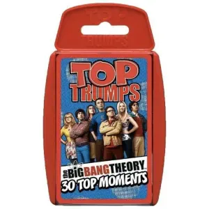 Portada de Top Trumps The Big Bang Theory 30 Top Moments