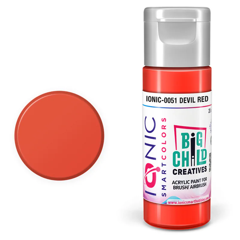 Portada de IONIC Rojo Diablo 20 ml.