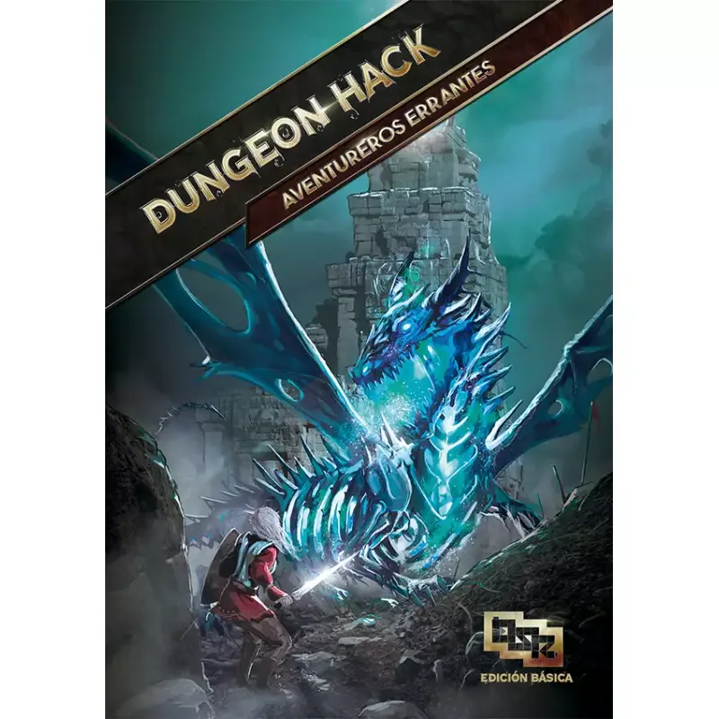 Portada de Dungeon Hack: Aventureros Errantes. Edición básica