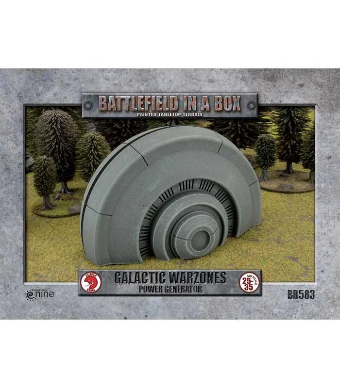 Portada de Galactic Warzones - Power Generator (x1) (Prepintado)