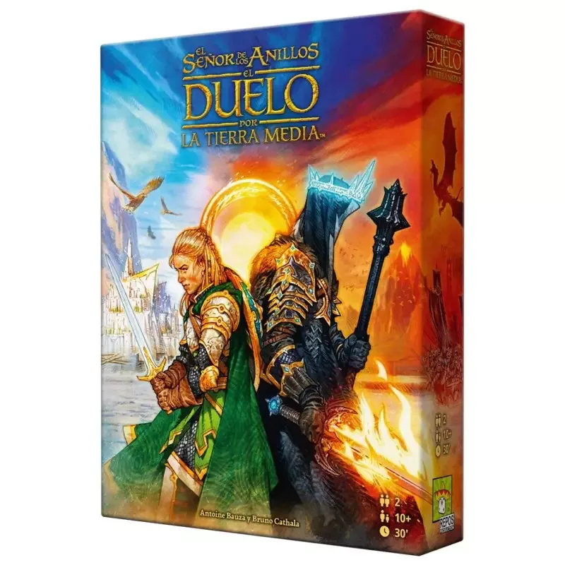 Portada de El Señor de los Anillos: El duelo por la tierra media