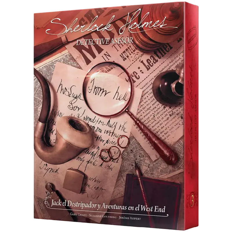 Portada de Sherlock Holmes: Jack el Destripador