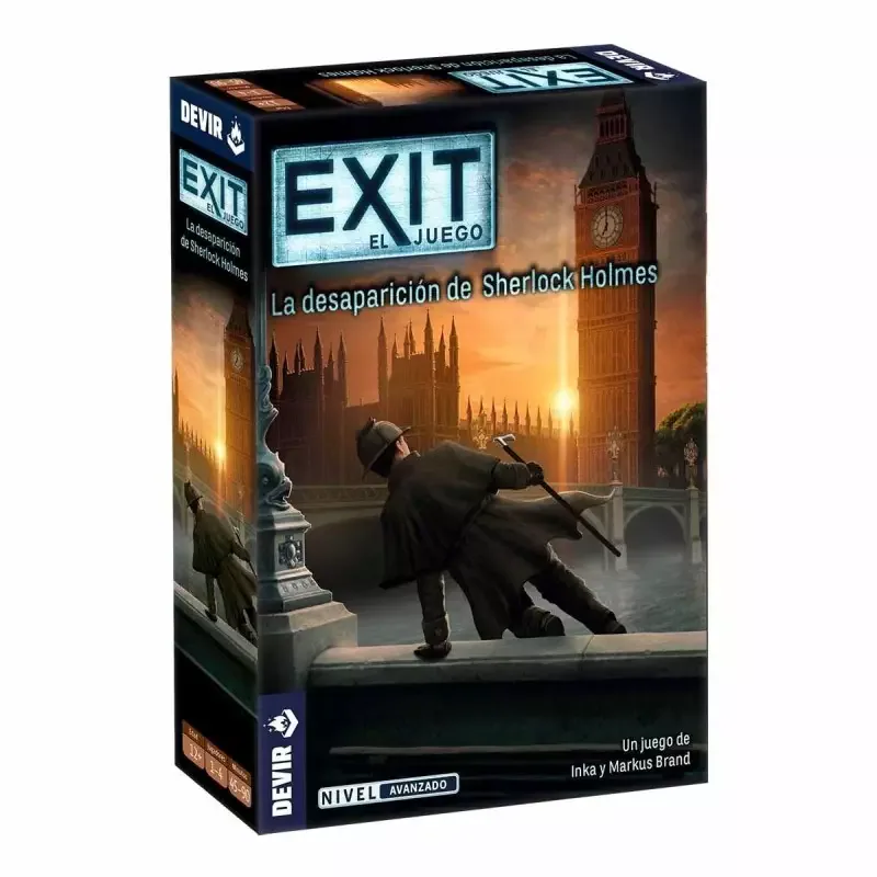 Portada de Exit: La Desaparición de Sherlock Holmes