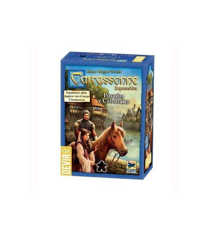 Portada de Carcassonne Posadas y Catedrales (Expansion)