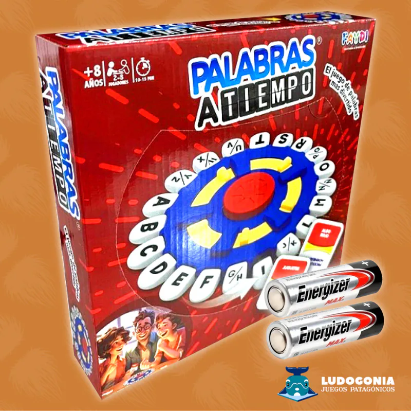 Portada de Palabras a Tiempo - Basta (¡Incluye pilas!)